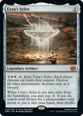 【ENG】《ウルザの酒杯/Urza's Sylex》[BRO]
