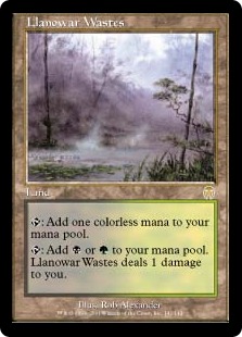 【ENG】《ラノワールの荒原/Llanowar Wastes》[APC]