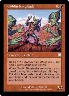 【ENG】《ゴブリンの首謀者/Goblin Ringleader》[APC]