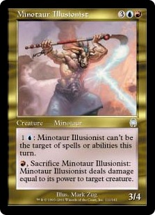 【ENG】《ミノタウルスの幻術師/Minotaur Illusionist》[APC]