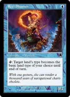 【ENG】【Foil】《浅瀬のシャーマン/Reef Shaman》[APC]