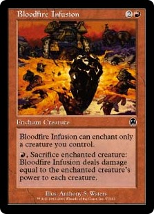 【ENG】【Foil】《沸血の注入/Bloodfire Infusion》[APC]
