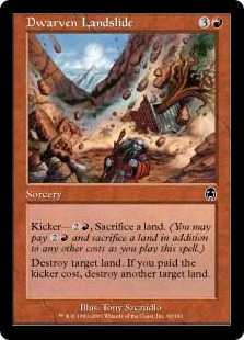 【ENG】【Foil】《ドワーフの地すべり/Dwarven Landslide》[APC]