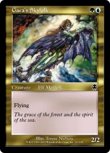 【ENG】【Foil】《ガイアの空の民/Gaea's Skyfolk》[APC]