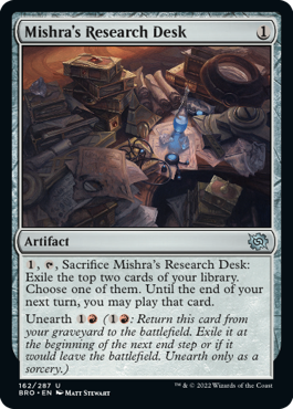 【ENG】《ミシュラの研究机/Mishra's Research Desk》[BRO]
