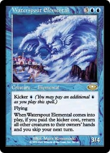 【ENG】《竜巻の精霊/Waterspout Elemental》[PLS]