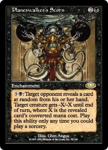 【ENG】《プレインズウォーカーの嘲笑/Planeswalker's Scorn》[PLS]