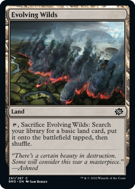【ENG】【Foil】《進化する未開地/Evolving Wilds》[BRO]
