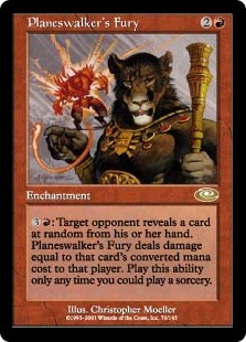 【ENG】《プレインズウォーカーの憤激/Planeswalker's Fury》[PLS]