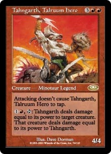 【ENG】《タールルームの勇士ターンガース/Tahngarth, Talruum Hero》[PLS]