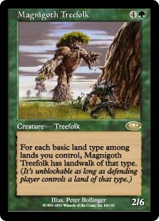 【ENG】《マグニゴス・ツリーフォーク/Magnigoth Treefolk》[PLS]