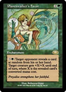 【ENG】《プレインズウォーカーの好意/Planeswalker's Favor》[PLS]