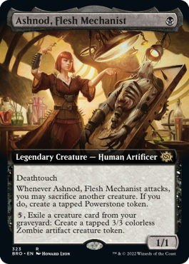 【ENG】■拡張アート■《肉体装置技師、アシュノッド/Ashnod, Flesh Mechanist》[BRO]