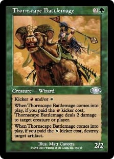 【ENG】《荊景学院の戦闘魔道士/Thornscape Battlemage》[PLS]
