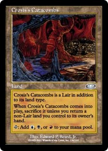 【ENG】【Foil】《クローシスの地下墓地/Crosis's Catacombs》[PLS]
