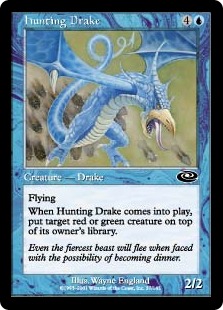【ENG】【Foil】《狩りをするドレイク/Hunting Drake》[PLS]