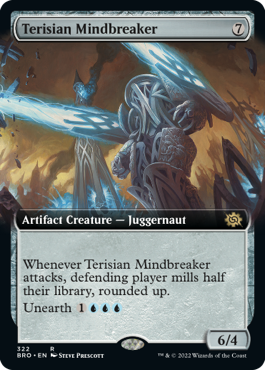 【ENG】【Foil】■拡張アート■《テリシアの精神壊し/Terisian Mindbreaker》[BRO]