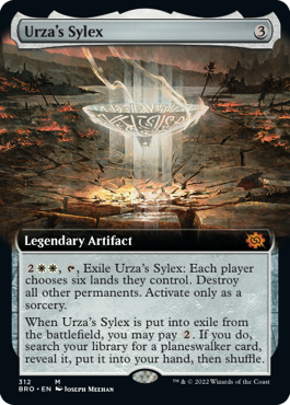 【ENG】■拡張アート■《ウルザの酒杯/Urza's Sylex》[BRO]