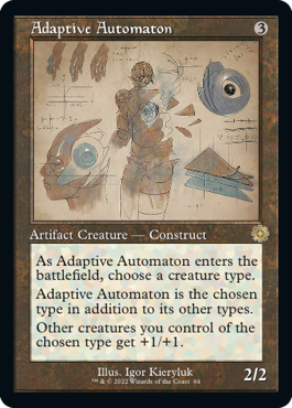 【ENG】■設計図■《順応する自動機械/Adaptive Automaton》[BOR]