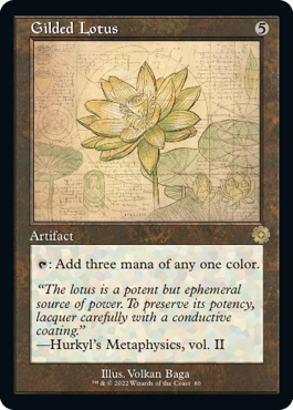 【ENG】■設計図■《金粉の水蓮/Gilded Lotus》[BOR]