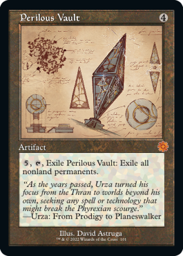 【ENG】■設計図■《危険な櫃/Perilous Vault》[BOR]