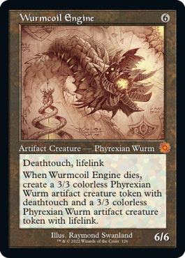 【ENG】■設計図■《ワームとぐろエンジン/Wurmcoil Engine》[BOR]