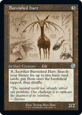 【ENG】■設計図■《つややかな雄鹿/Burnished Hart》[BOR]