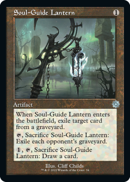 【ENG】【Foil】■旧枠■《魂標ランタン/Soul-Guide Lantern》[BOR]