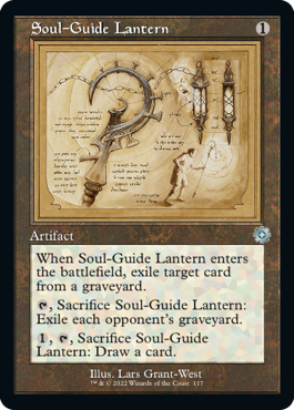 【ENG】【Foil】■設計図■《魂標ランタン/Soul-Guide Lantern》[BOR]