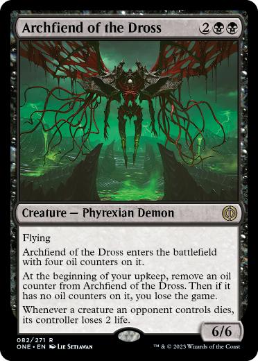 【ENG】《ドロスの魔神/Archfiend of the Dross》[ONE]