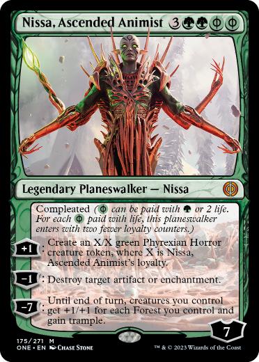 【ENG】《向上した精霊信者、ニッサ/Nissa, Ascended Animist》[ONE]
