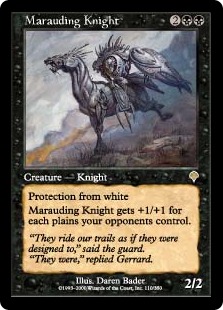 【ENG】《無法の騎士/Marauding Knight》[INV]