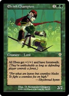 【ENG】《エルフのチャンピオン/Elvish Champion》[INV]