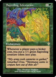 【ENG】《菌獣の横行/Saproling Infestation》[INV]