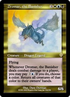 【ENG】《追放するものドロマー/Dromar, the Banisher》[INV]
