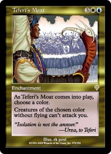 【ENG】《テフェリーの濠/Teferi's Moat》[INV]
