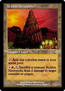 【ENG】《ケルドの死滅都市/Keldon Necropolis》[INV]