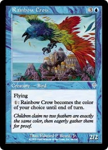 【ENG】《虹色カラス/Rainbow Crow》[INV]