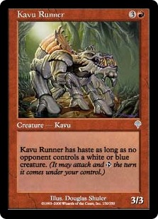 【ENG】《カヴーの飛脚/Kavu Runner》[INV]