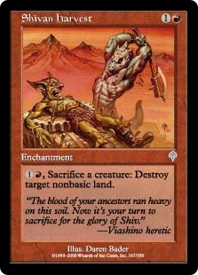 【ENG】《シヴの収穫/Shivan Harvest》[INV]