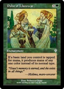 【ENG】《ラノワールの脈動/Pulse of Llanowar》[INV]