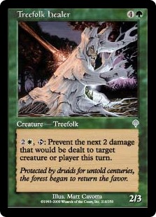 【ENG】《ツリーフォークの癒し手/Treefolk Healer》[INV]