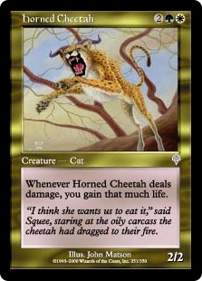 【ENG】《有角チータ/Horned Cheetah》[INV]