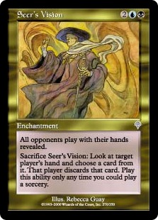 【ENG】【Foil】《予見者の幻視/Seer's Vision》[INV]