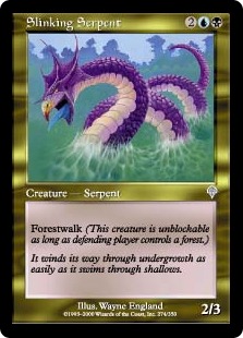 【ENG】【Foil】《しなやかな海蛇/Slinking Serpent》[INV]