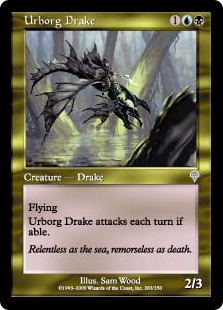【ENG】《アーボーグのドレイク/Urborg Drake》[INV]