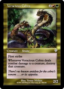 【ENG】《大食のコブラ/Voracious Cobra》[INV]