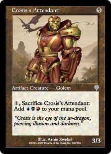 【ENG】【Foil】《クローシスの従者/Crosis's Attendant》[INV]