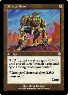 【ENG】【Foil】《力の鎧/Power Armor》[INV]