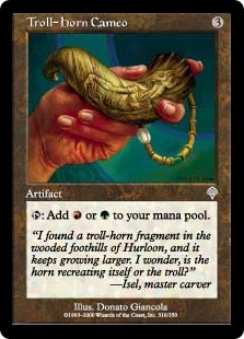 【ENG】【Foil】《トロールの角のカメオ/Troll-Horn Cameo》[INV]
